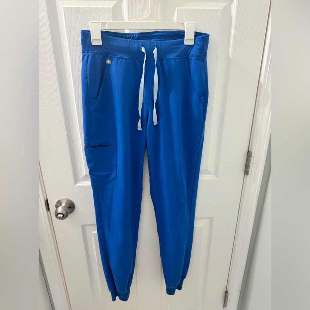 FIGS Royal Blue Scrub Zamora Joggers - SMALL/TALL